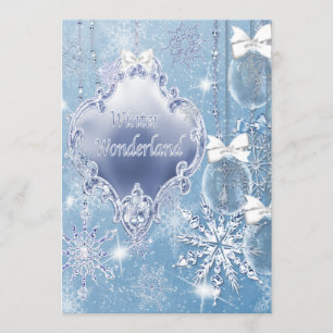 Cartes d'invitation pour le bal d'hiver Winter Won