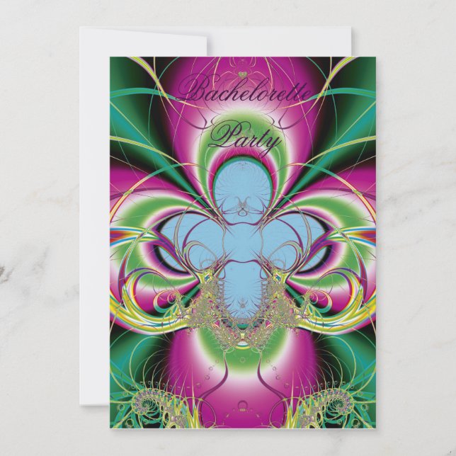 Cartes d'invitation pour l'enterrement de vie de j (Devant)