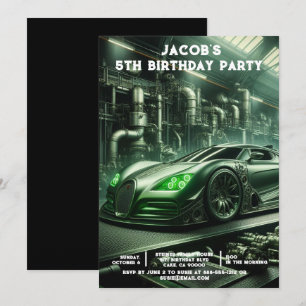 Cartes d'invitation pour les garçons pour un anniv