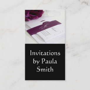Cartes d'invitation pour mariage Designer