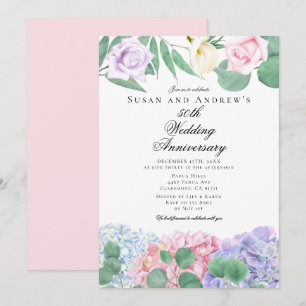 Cartes d'invitation pour noces de mariage aux hort