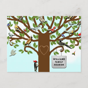 Cartes d'invitation pour réunion de famille