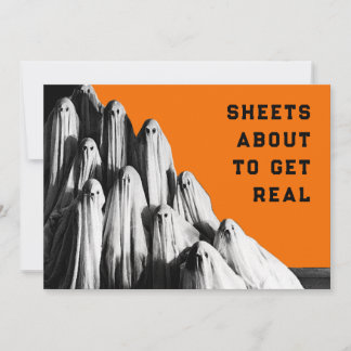 Cartes d'invitation pour soirée Halloween