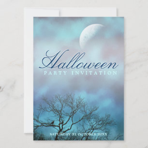 Cartes d'invitation pour soirée Halloween Atmosphè