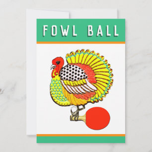 Cartes d'invitation pour Thanksgiving