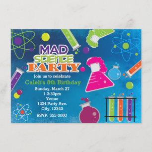 Cartes d'invitation pour une fête d'anniversaire d