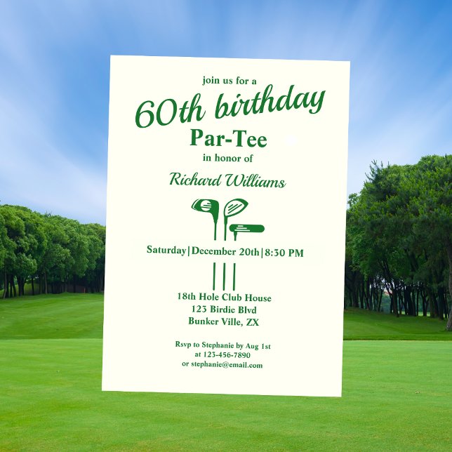 Cartes d'invitation pour une fête d'anniversaire d (Créateur téléchargé)