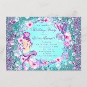 Cartes d'invitation pour une fête d'anniversaire d