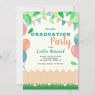 Cartes d'invitation pour une fête dans le jardin