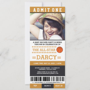 Cartes d'invitation pour une fête de baby shower s