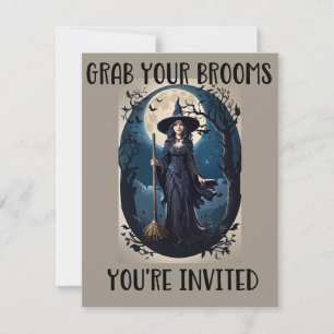 Cartes d'invitation pour une soirée Halloween « Pr