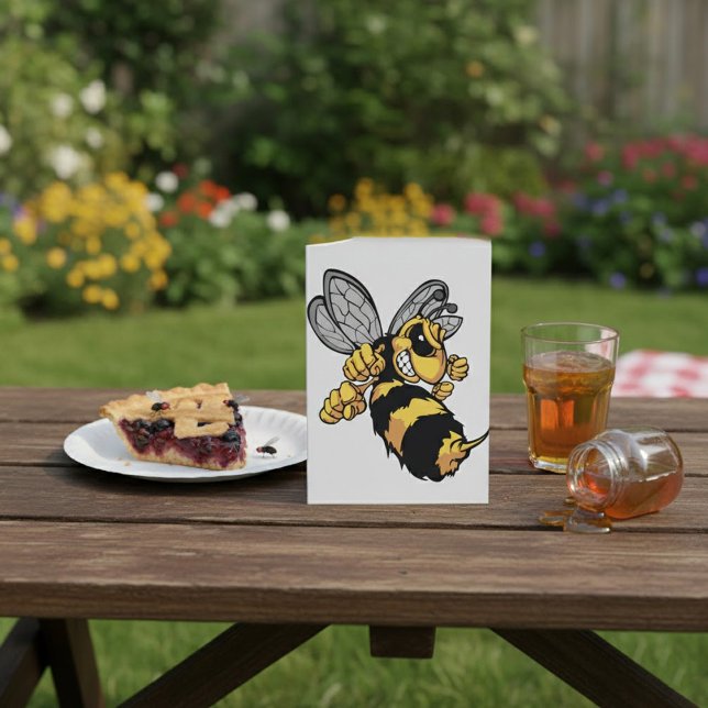 Cartes d'invitation Très Abeille En colère (Créateur téléchargé)