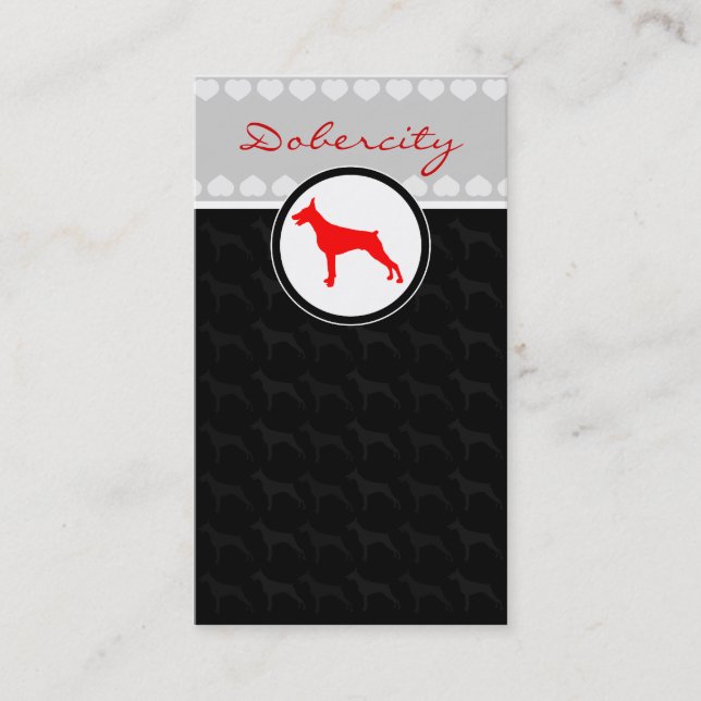 Cartes Doberman (Devant)