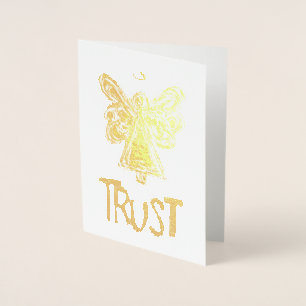 Cartes d'or Guardian Angel Inspirational Trust