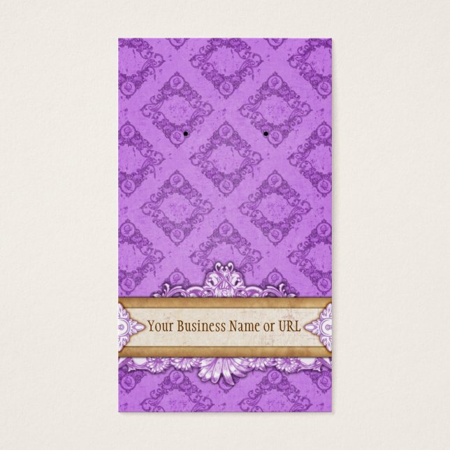 Cartes d'oreille personnalisées Cartes d'affichage (Devant)