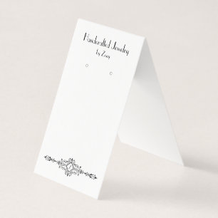 Cartes d'oreille pliées Vintage