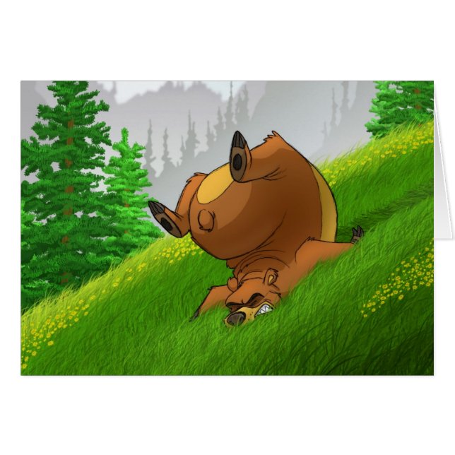 Cartes d'ours de trébuchement (Devant horizontal)