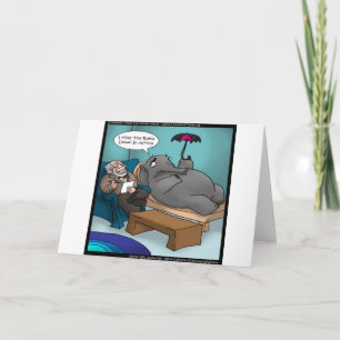 Cartes drôles d'éléphant en thérapie T-shirts Cade
