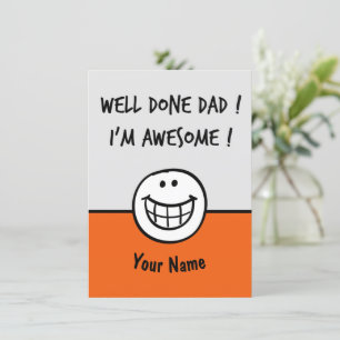 Cartes drôles pour la fête des pères Blague