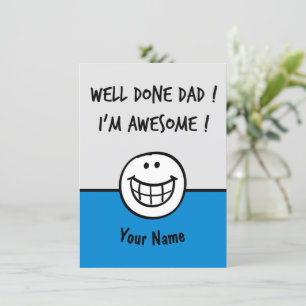 Cartes drôles pour la fête des pères Blague