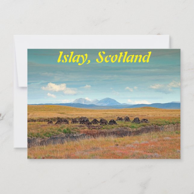 Cartes du Jura d'Islay, Écosse (Devant)