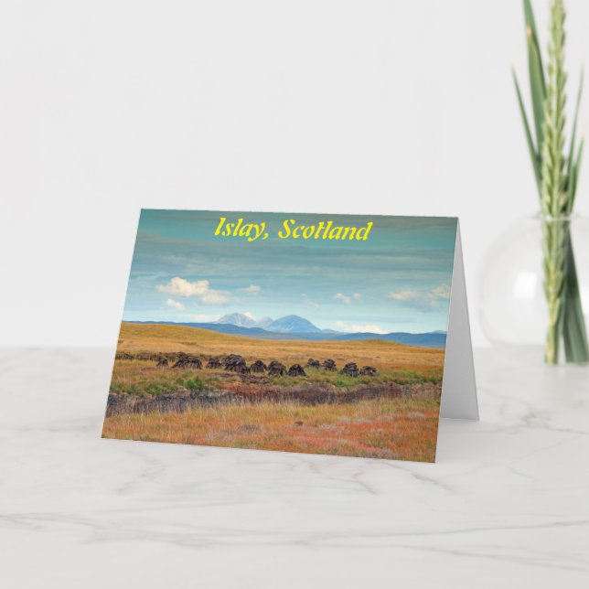 Cartes du Jura d'Islay, Ecosse (Devant)