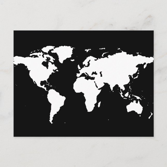cartes du monde ~ couleur personnalisable (Devant)