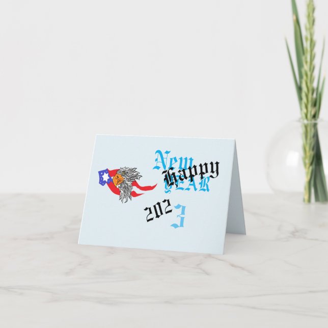 Cartes du Nouvel An : Bonne Année 2023 (Devant)