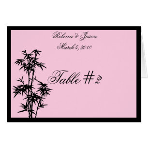 Cartes en bambou roses de tente de Tableau