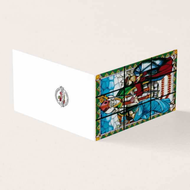 Cartes en verre de Saint-Valentin avec prière (Extérieur)