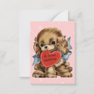 Cartes enfants Valentine vintage