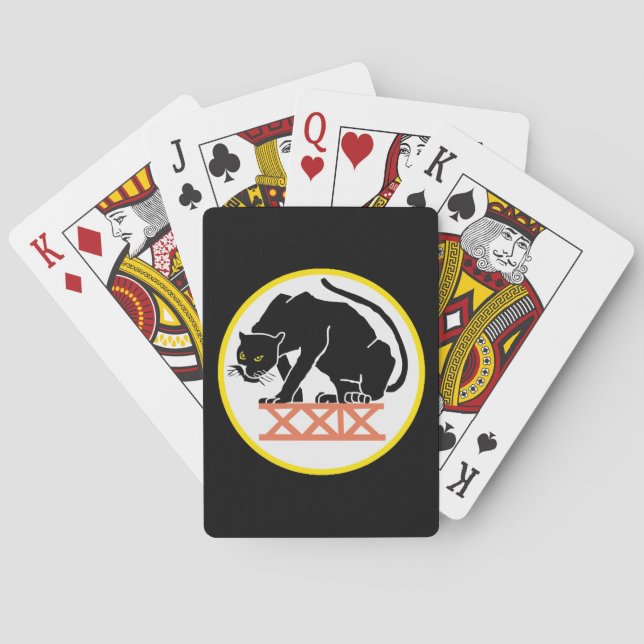 Cartes Escadron des cadets de l'USAFA 29e Escadron de jeu (dos)