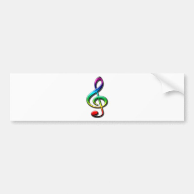 Cartes et autocollants de musique (Devant)