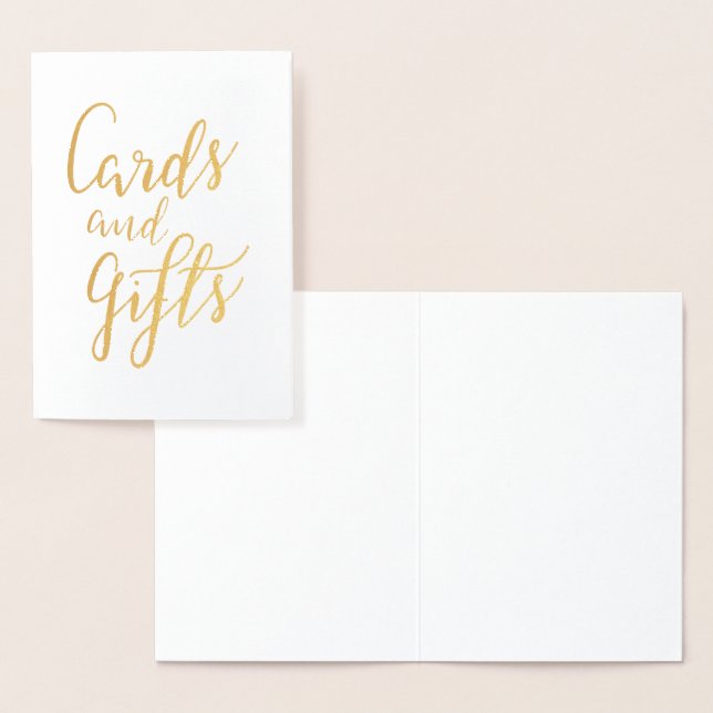 Cartes Et Cadeaux Mariage Script manuscrit (Affichage)