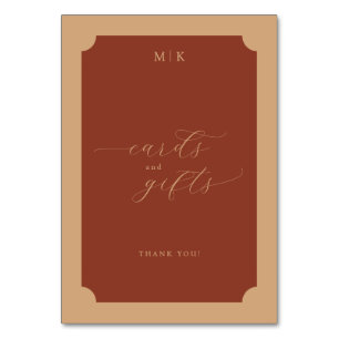 Cartes et Cadeaux Minimalistes en Terracotte Grate