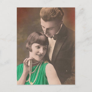 Cartes et Cadeaux pour Couples Romantiques Antique