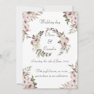 Cartes faire-part de mariage