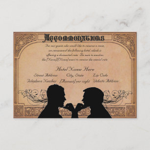 Cartes faites sur commande de logement de