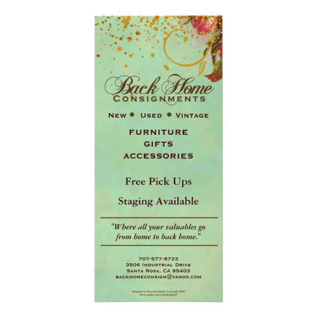 Cartes faites sur commande de support d'envois à (Dos)