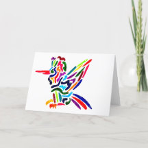 Cartes Fiesta Hummingbird
