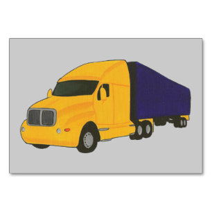 Cartes Flash pour Adultes Lecture Camion Bleu Jaun