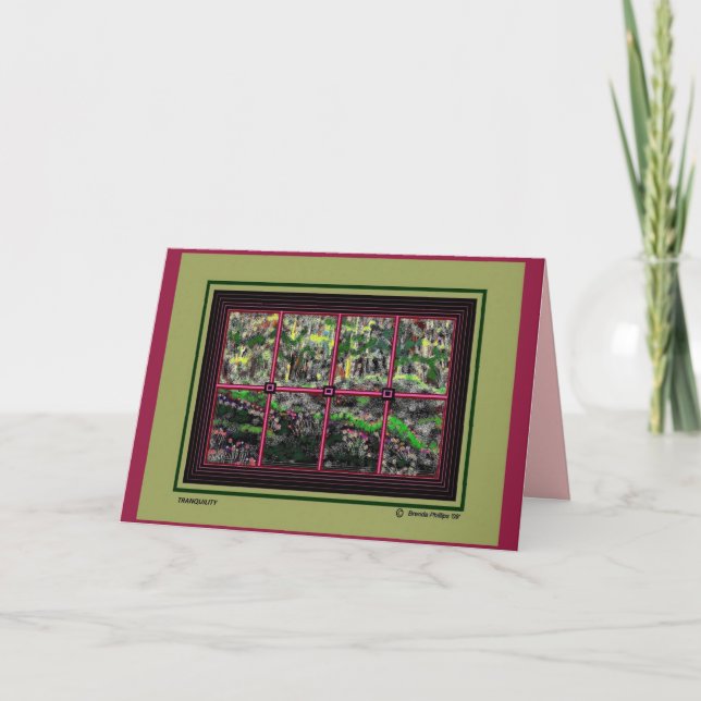 CARTES FLORALES DE LA SALUTATION ET DE NOTE DE (Devant)