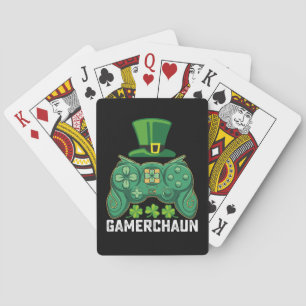 Cartes Gamerchaun Gamer Jeux de jeu Saint Patrick's Day