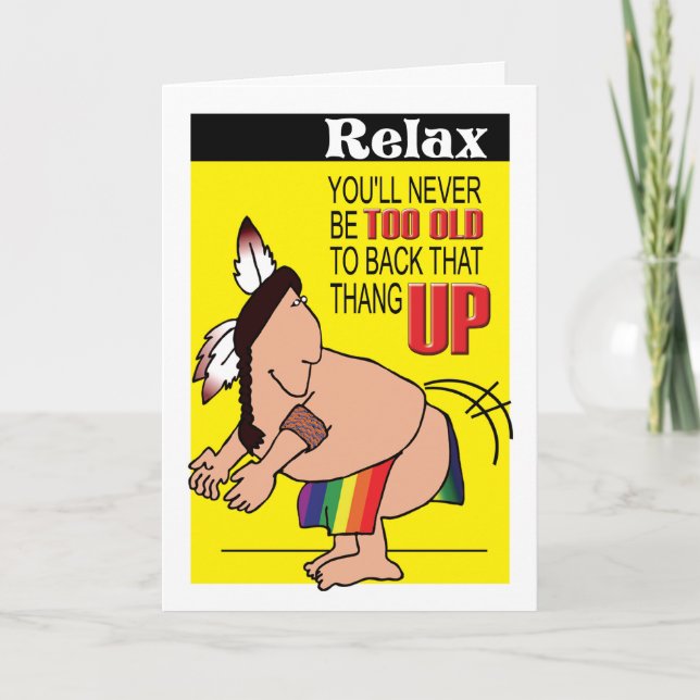 Cartes Gay - Retour vers le haut (Devant)