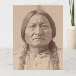 CARTES GÉANTES DE TAUPE SIÈGE INDIEN NATIVE AMÉRIC