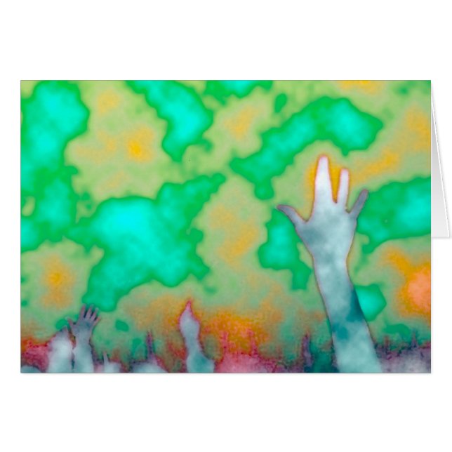 Cartes géniales de mains (Devant Horizontal)