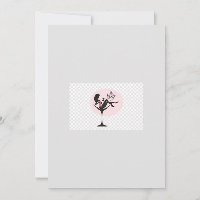 Cartes Grande Soirée Dames (style vintage) (Dos)