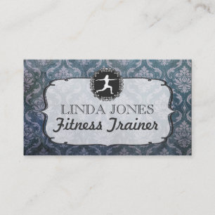 Cartes grunges vintages d'entraîneur de forme