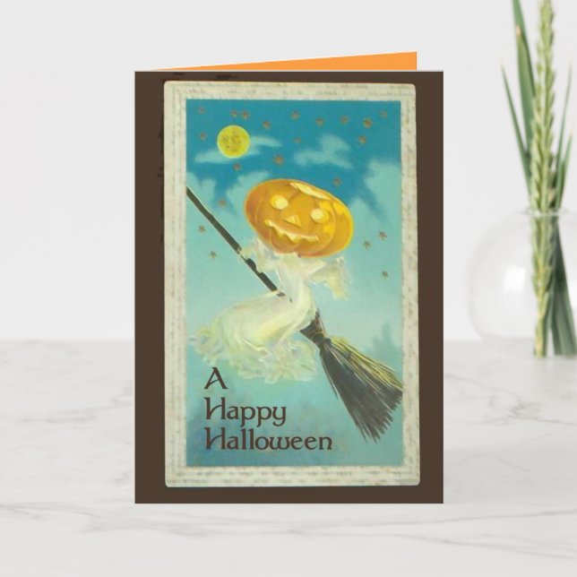 Cartes Halloween vintages (Devant)