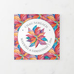 Cartes Hanoukka Photo Personnalisées Uniques Rose<br><div class="desc">Envoyez des voeux chaleureux à vos amis et à votre famille avec ces cartes Hanoukka festives. Dotés d'une aquarelle unique motif Poinsettia et d'un accueil hébreu "Chag Sameach", ces cartes offrent un bel mélange de tradition et de style. Personnalisez avec vos photos et texte personnalisé à l'aide des champs de...</div>